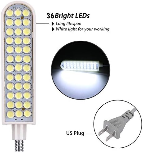 Sewing Machine Light (36LEDs) Gooseneck Work Light