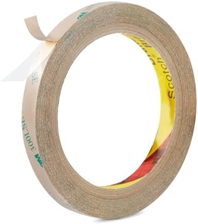 3M 300LSE Double Side Tape Heavy Duty 36ft, Clear Mounting Tape Adhesive Strips for Art Craft Scrapbook