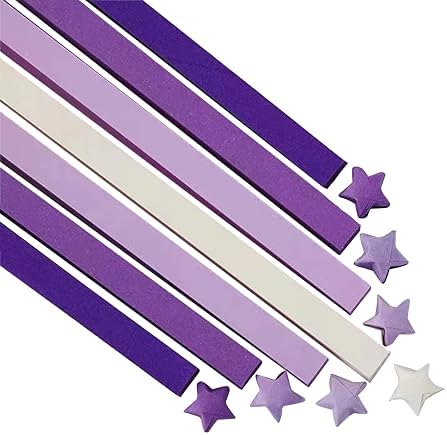 1350 sheets Origami Stars Papers Package DIY Paper - 4 Colors