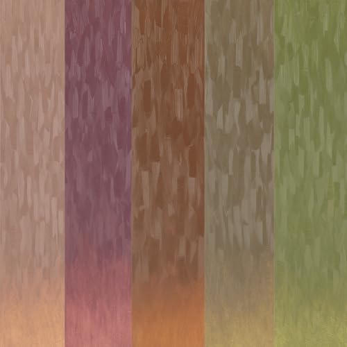 Tusc & Pine Artist Oil Paint - 40 ml Set of 5 - Warm Grayed - Non-Yellowing, Rich & Creamy Consistency, Maximum Pigment Load, Small Batch Milled Oil Paints Developed for Professional Artists