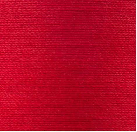 Coats & Clark Cotton All Purpose Sewing Thread 100% Mercerized Cotton 225 Yards Each Spool S970 2 Pack Bundle with 3 Bella's Crafts Needle Threaders (Red)