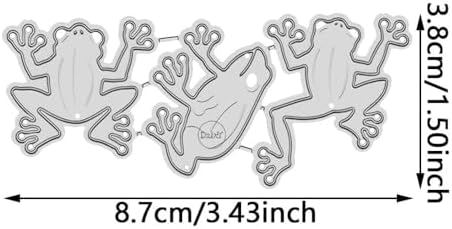 Animal Frogs Metal Cutting Dies for Card Making