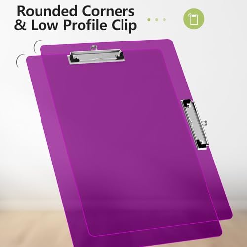 11 x 17 Extra Large Clipboard 2 Pack, Purple Clip Board