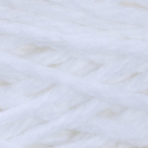 Lily Sugar'n Cream Cotton Cone Yarn, White , 1 Cone, 14 oz (Pack of 1)