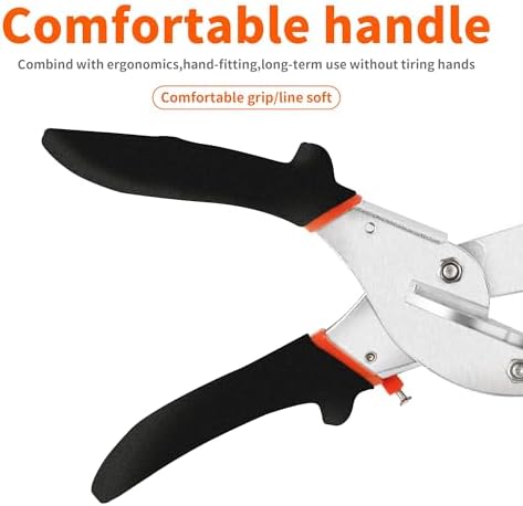 GARTOL 45-135° Adjustable Miter Shears, Quarter Round Cutter for PVC & Trim