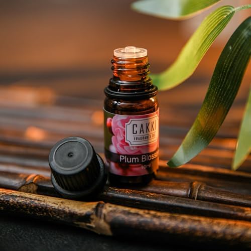 CAKKI Essential Oils for Diffusers for Home,Spring Fragrance Oils Set of 6x10ml, Sweet Pea,Emerald Gardenia,Plum Blossom,Newly Born,Reborn,Velvet Petals,Aromatherapy Oils,for Candles Making