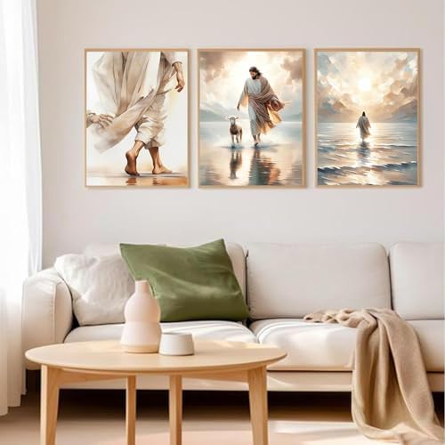 3pack Jesus Diamond Art Kits for Adult Diamond Painting Kit for Beginner