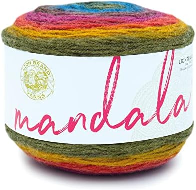 (1 Skein) Lion Brand Yarn Mandala Yarn, Chimera