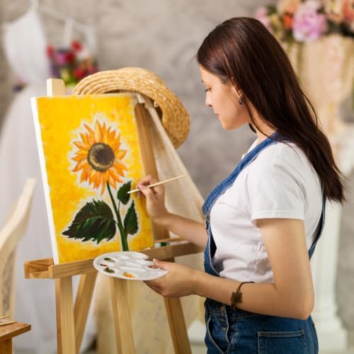 5 Pack Wood Canvas Boards for Painting, Unfinished Birch Cradle Boards