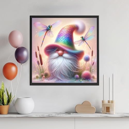 WNPOKN Gnomes Diamond Art Kits for Adults 12x16inch