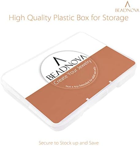 BEADNOVA Candle Wick Base 100pcs Candle Wick Cilps Sustainer Tabs for DIY and Making (12.5mm/ 0.5inch)