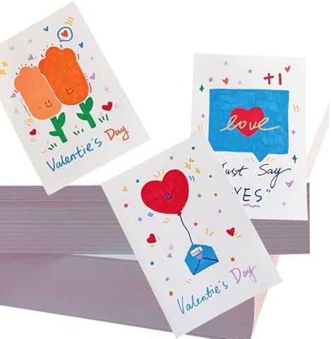 100 Sheets Blank White Cardstock 4" x 6" Thick Paper 130lb/350gsm