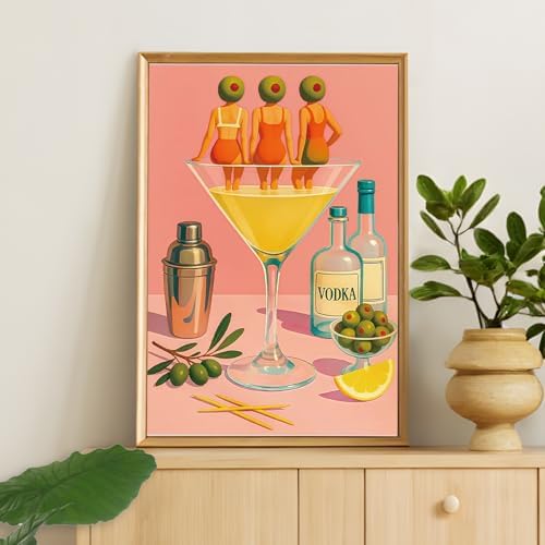 Camocin Framed Paint by Numbers Kit for Adults Beginners – Cocktail Girls