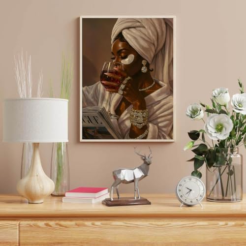 WNPOKN Woman Diamond Art Kits for Adults 12x16inch