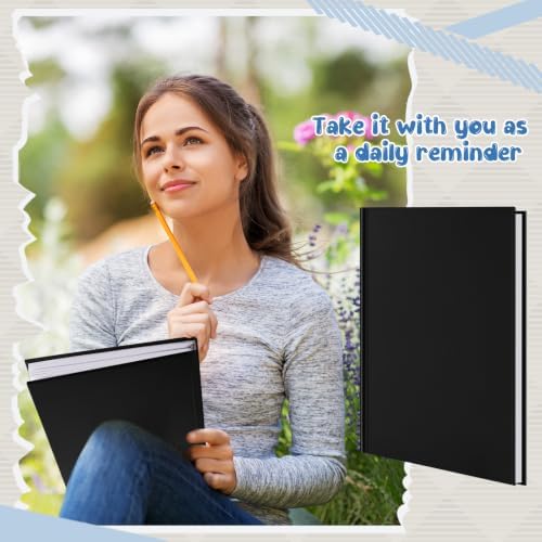 Henoyso 8 Pcs Blank Notebook Journal Hardcover Sketchbook, 11 x 8.5 in