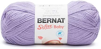 Bernat Softee Baby Yarn, 5 oz, Lavender, 1 Ball