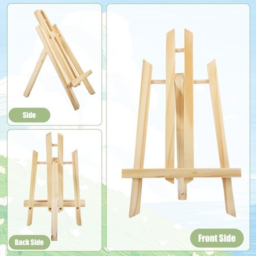 12 Pack Tabletop Easel, 11.8 Inch, Wood