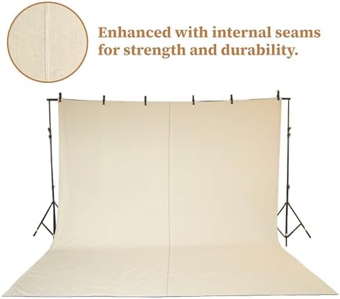 Canvas Drop Cloth for Painting (Size 4 x 12 Feet - Pack of 2) - Pure Cotton Painters Drop Cloth for Painting, Furniture & Floor Protection - All Purpose Thick Canvas tarp with Double Stitched Edges