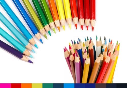 SKKSTATIONERY 50Pcs Colored Pencils, 50 Vibrant Colors