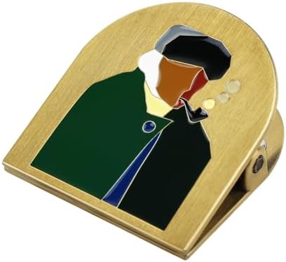 Lychii Van Gogh Travelers Notebook Clip,Vintage Book Clip to Hold Book Open