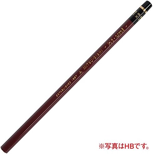 Uni Wooden Pencil, 2H, Box of 12 (HU2H)