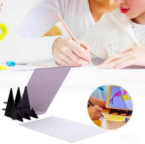 VBQFDPH Optical Drawing Board with Light Up Tracing Pad