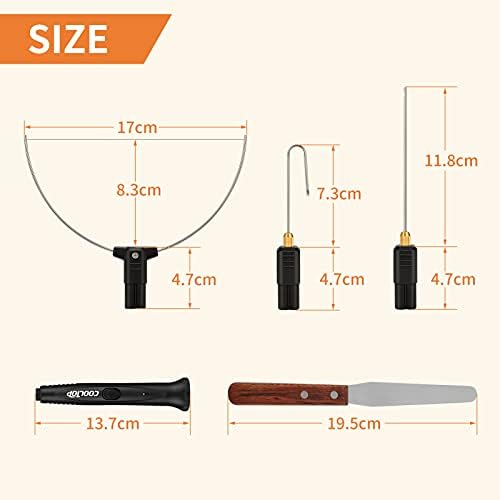 Cooltop Foam Cutter, 18W Hot Wire Foam Cutter, Hot Knife with Cleaning Pen