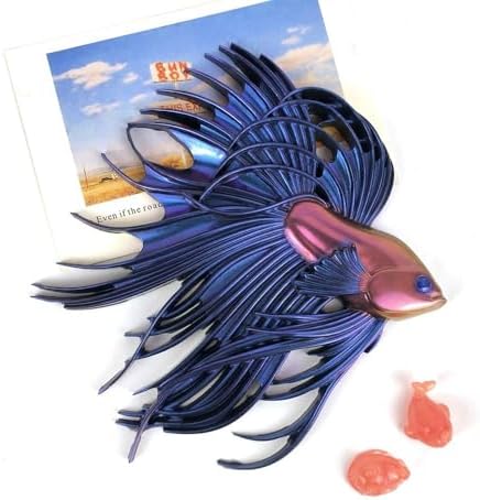 3D Fish Silicone Mold for Epoxy/UV Resin Casting DIY Craft Art Decors