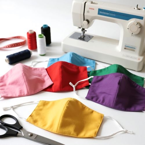 Aubliss 200pcs 100% Cotton Fabric Bundle 4" x 4" PreCut Fat Squares Sheets