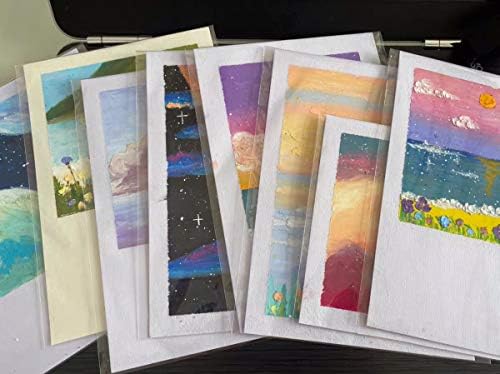 150Pcs 5-1/2'' x 7-1/2'' Cellophane Cello Bags Sleeves Fit A6 A7 Envelopes