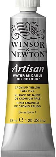 Winsor & Newton Artisan Water Mixable Oil Paint, 37ml, Cadmium Yellow Pale