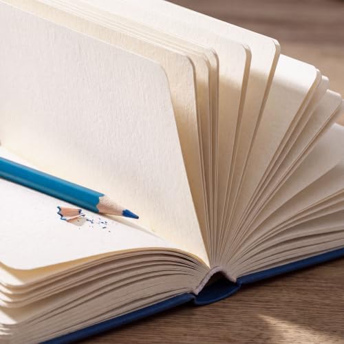 Sketch Book 5 x 5 Inch Navy Blue Small Sketchbook,80 Sheets Drawing Pad