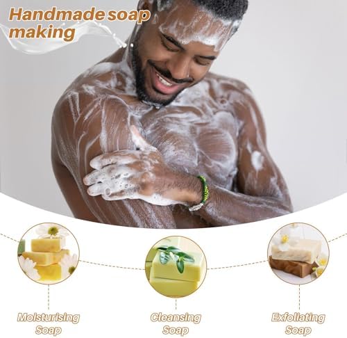 Sukh 15oz Goat Milk Soap Base - Natural Pre-Cut Melt and Pour Soap Base