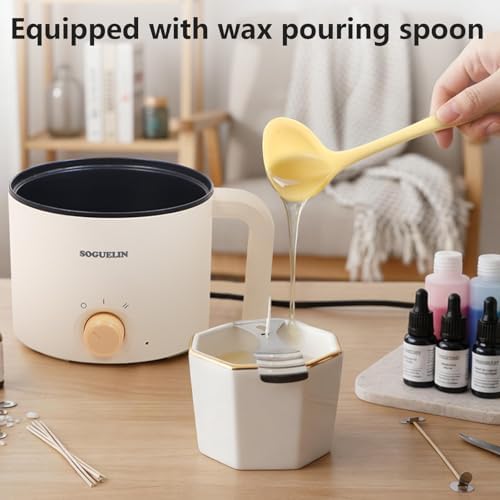 SOGUELIN Wax Melting Pot with Thermometer