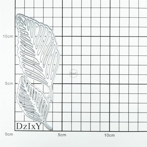 Hollow Feather Metal Cutting Dies for Card Making