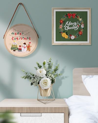 TINDTOP Christmas Embroidery Kit for Adult, Embroidery Kit for Beginners