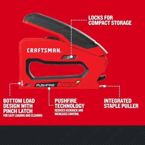 CRAFTSMAN Heavy Duty Reverse Squeeze Stapler (CMHT82643)