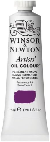 Winsor & Newton Artists' Oil Paint, 37ml Tube, Permanent Mauve