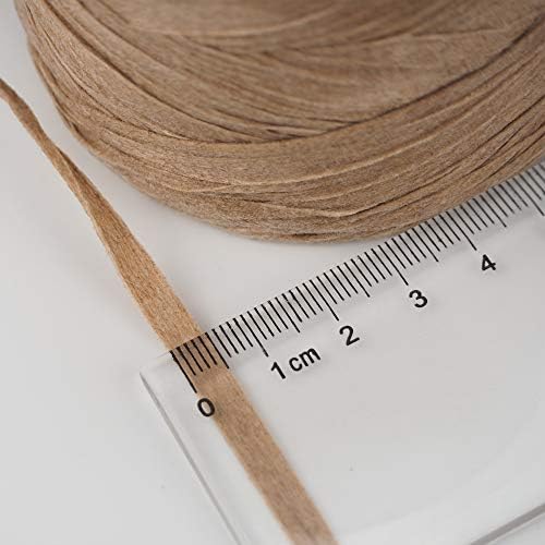 NICEEC Kraft Paper Ribbon Yarn 474yds/5.3oz - Khaki