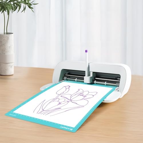 Xinart Cutting Mats for Cricut Joy Xtra Light Grip Adhesive Blue Cutting mats for Cricut Joy Xtra (8.5”x12” Light Adhesive,4 mats)