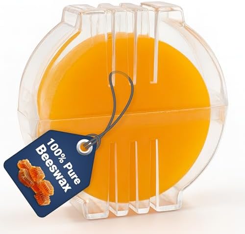 Thread Wax and Thread Conditioner - Contains Beeswax for Sewing and Gloss Threads Waxer. Magic Conditioner for Hand Sewing Embroidery. Hand Quilting Supplies to Strengthen and Reduce Knots