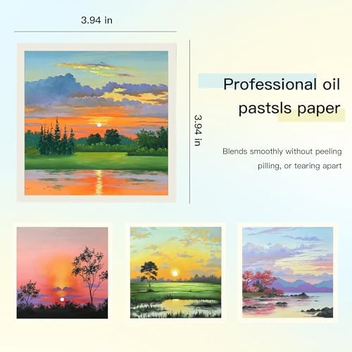 rubens 57 PCS Macaron Soft Oil Pastels Kit for Beginner Drawing