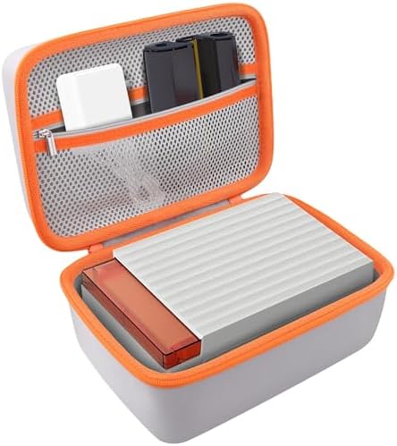 khanka Case Compatible with Liene Amber M110 M100 4x6'' Photo Printer, Wi-Fi Picture Printer,Case Only(Grey)