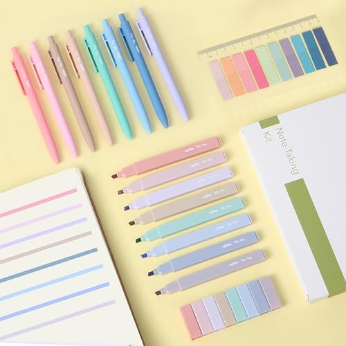 Mr. Pen- Aesthetic Highlighters and Gel Pens, 16 Pack