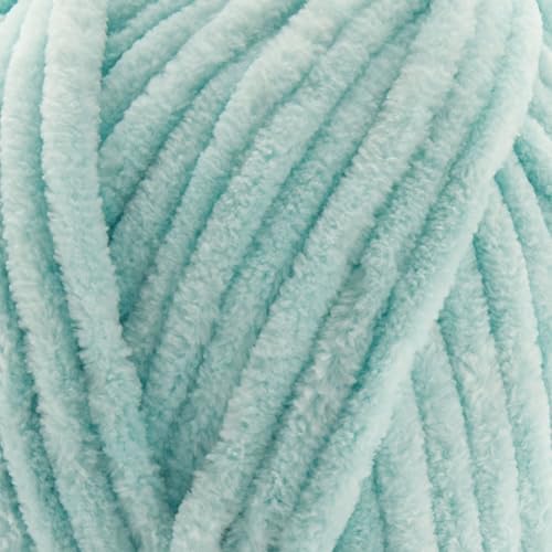 Loops & Threads Sweet Snuggles Yarn - Yarn for Knitting, Crochet, Weaving, and Arts & Crafts - Blue, Polyester, 8.8 oz