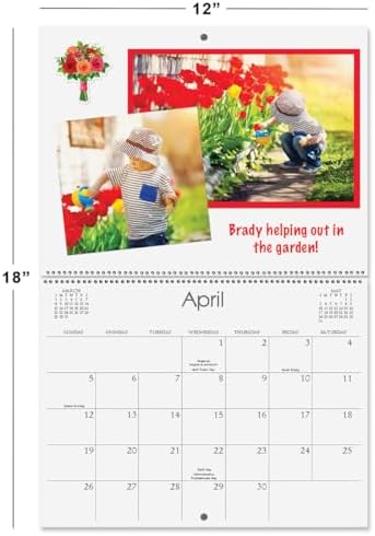 Current 2027-2028 Wall Calendar