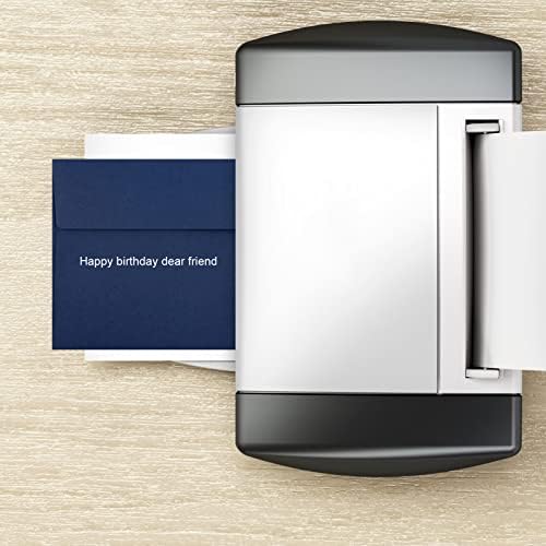 50 Packs 5x7 Envelopes A7 for Invitations, Printable Invitation Envelopes Self Seal for Weddings, Invitations, Photos, Greeting Cards, Mailing (Navy Blue)