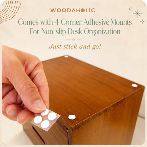 Vintage 5-Drawer Wooden Desk Organizer - Craft Storage - Rustic Shelf Drawer - Home Bedazzling, Rhinestone Organizers and Accessories - Embroidery Floss - Apothecary Cabinet, Art Storage I Stackable