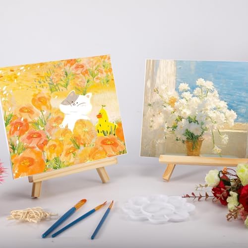 12 Pack Tabletop Easel, 11.8 Inch, Wood
