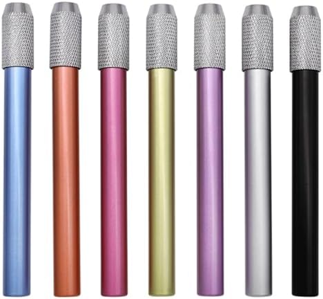 5 Pcs Pencil Extenders Pencil Lengthener Color Aluminum Pen Lengthener Holder Pencil Lengthener Pencil Extender Holde